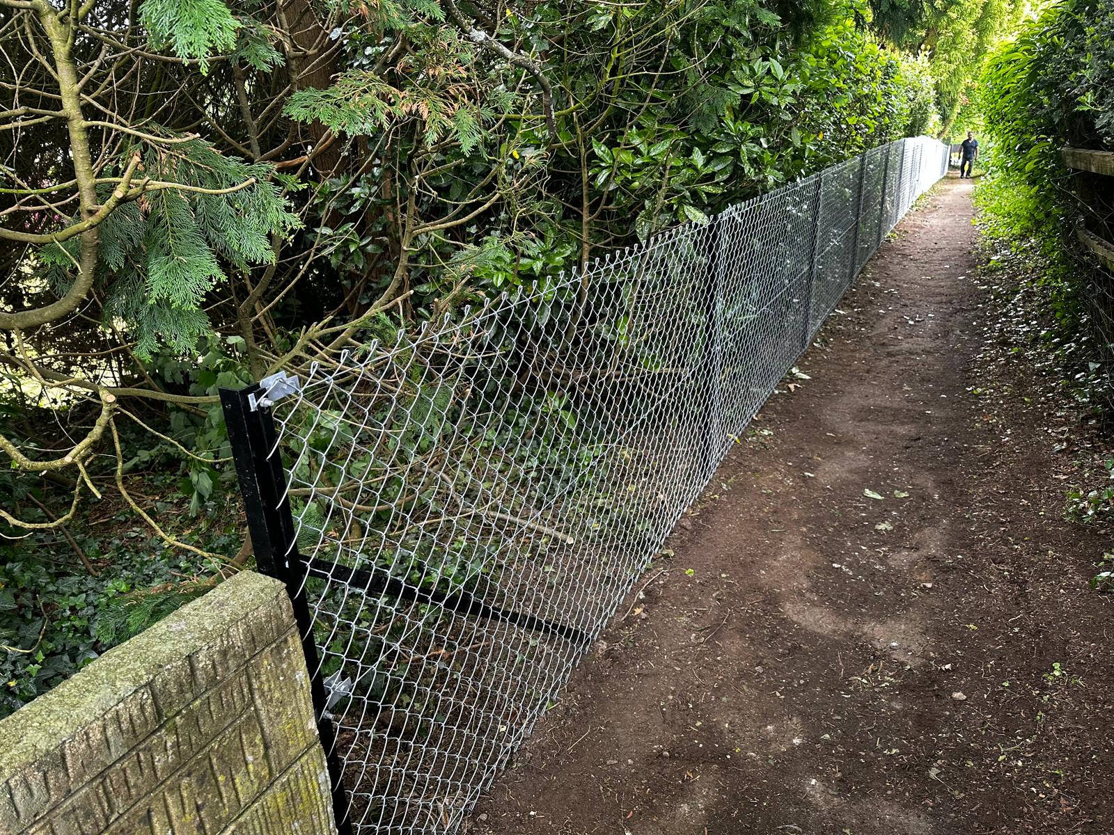Fencing installation by JB Outdoor Services in Somerset